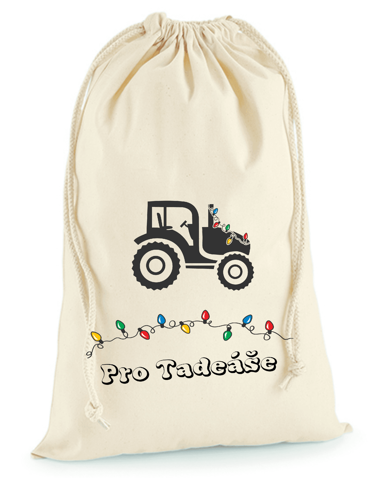 Pytlík na mikulášskou nadílku - Traktor