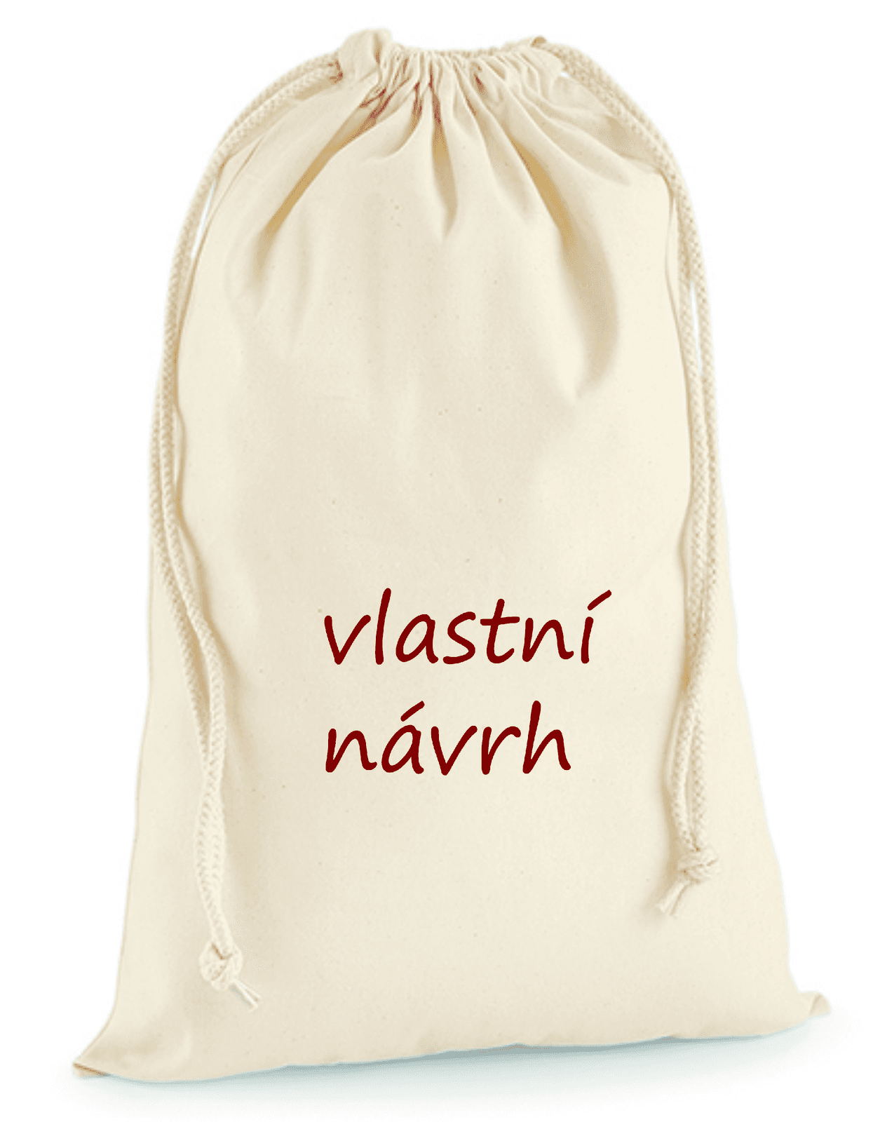 Pytlík na mikulášskou nadílku - Vlastní potisk